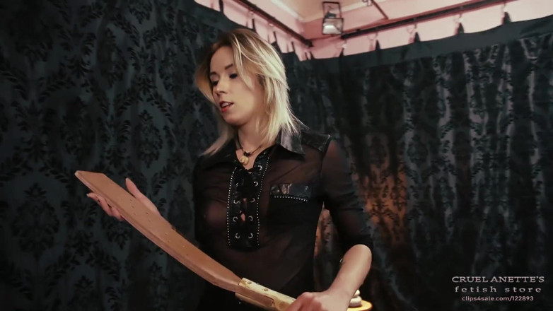Cruel Anettes fetish world: Straffas med grova enheter