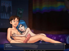 Miss Kitty 2K: Summertimesaga 69 with Amazing Shemale (eve's Route About to End)- Part 123