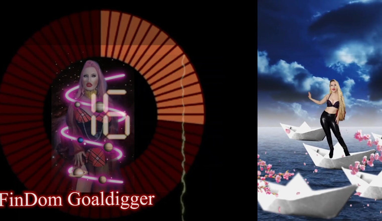 FinDom Goaldigger: Aptal bimo'nun zihin dönüşümü