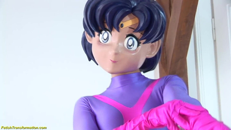 Fetish Islands: Real spandex kikurumi teen doll