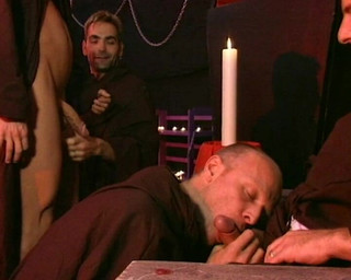 90s Gay VIntage Rough: Збуджений чоловік бере величезний член No5