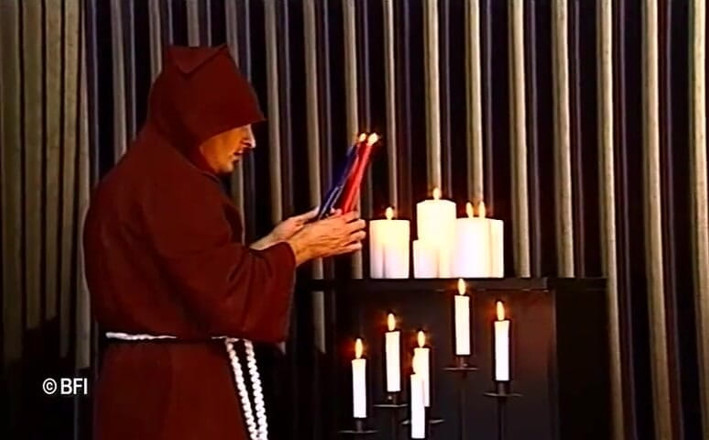 Hardcore Lovers: Small tits nun banged in threesome