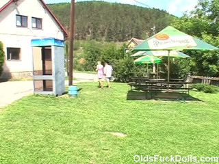 Olds Fuck Dolls: Olds fuck dolls - old Stepdaddy Tim Wetman bangs young lady...