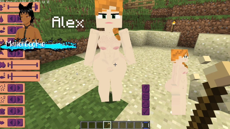 Manor Cookie: Minecraft jenny mod fapcraft its Alex, la matrigna muscolare e...
