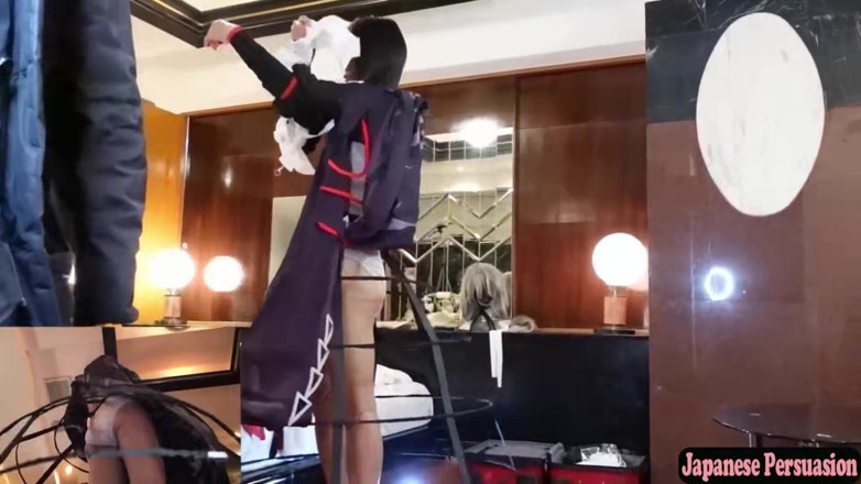 Asian happy ending: Cosplayer with Pure Image Reveals Secret Side, Post-event Mood Turns...