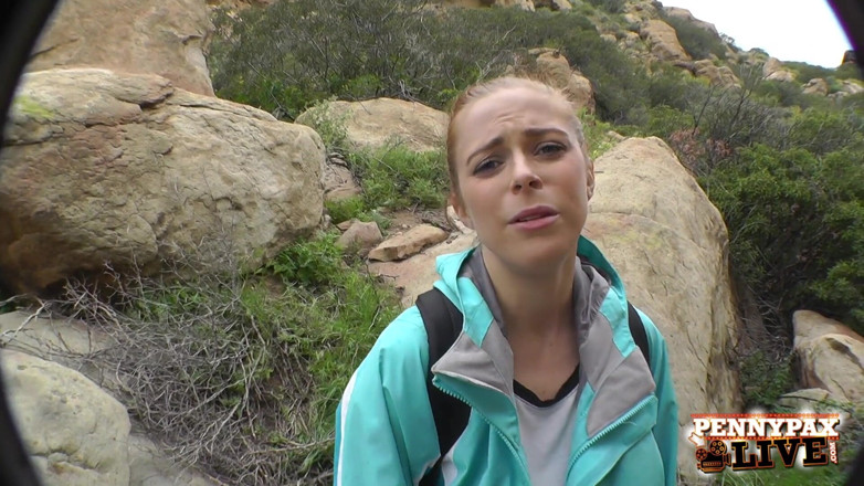 Penny Pax: Alex Legend Finds Penny Pax &amp; Sarah Shevon Hiking and He...