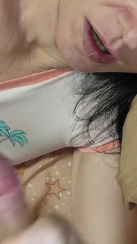 Stepson Secretly Fucked Me in the Mouth Thinking That I Do Not Know! Facial Cumshot