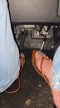 Bella Roma: Bombeo de pedal fetiche de pies