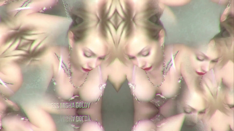 Goddess Misha Goldy: You look so damn stupid and ugly with that dildo...