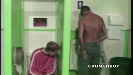 Crunch Boy: Vintage porno, hetero pik zuigen in discret kijkgaten