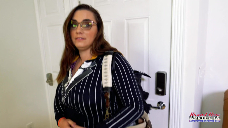 Brand New Amateurs: Part 2 of 2 chubby BBW MILF'S porn audition sucks cock and...