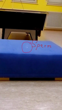 Nacked Hump Masturbation in a Basement