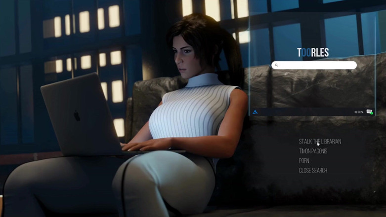 Cumming Gaming: เกมผจญภัย Croft Hentai ล้อเลียน Ep.8 บรรณารักษ์เซอร์ไพรส์ที่จะทํา BDSM ออนไลน์!