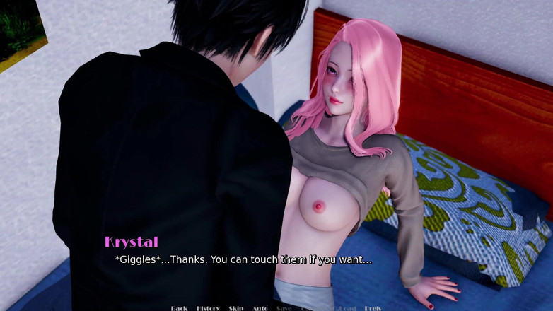 3D Cartoon Porn: My Real Desire 20 - Krystal’s First Night with Alex