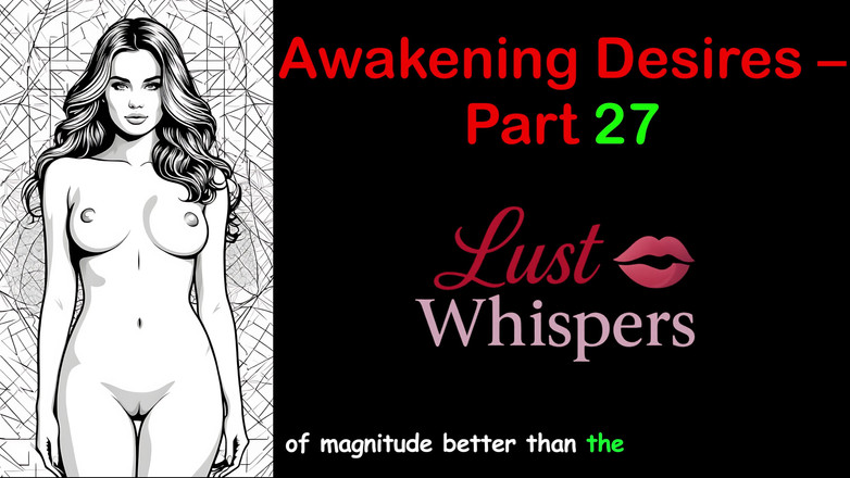 LustWhispers: Пробуждение желаний - часть 27 - английская аудио история с субтитрами