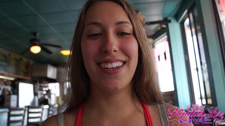 Kimber Lee: Kimber Lee-dag op het strand, pijpbeurt in de auto