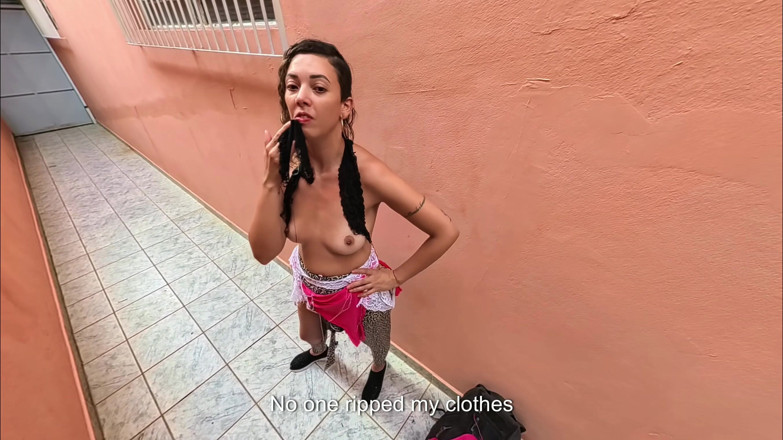 Gabi SweetCouplesStories: Student Caught Smoking Had Her Clothes Ripped and Was Fucked.
