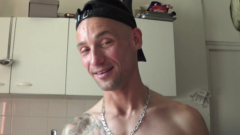 Gaybareback: Sexy straight curious fucked bareback by Jordan