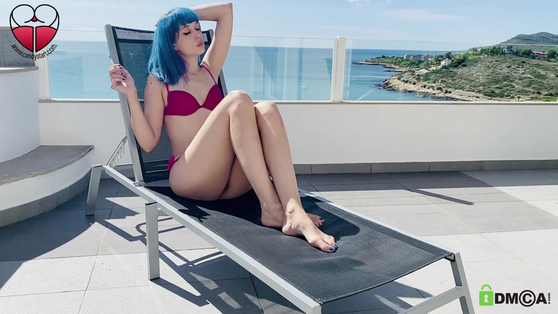 Candystart Videos: Fumar y tomar el sol