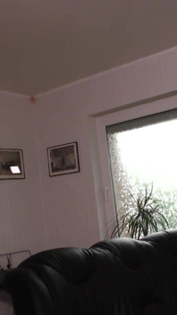 Redhead natural-looking MILF shakes her big ass while getting fuck from her men