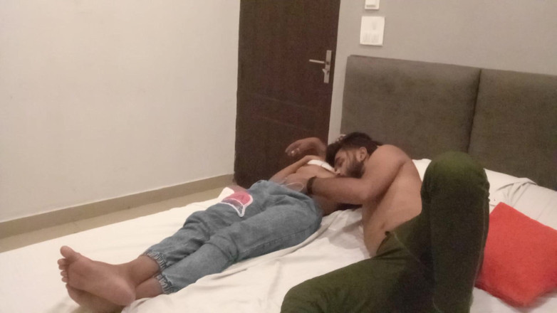 Indian college girls sex: Young Desi Indian Couple Enjoys Romantic Sex with Each Other...