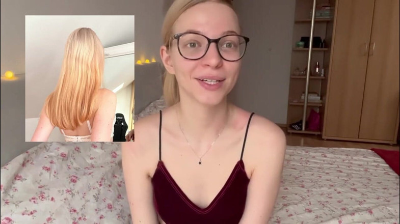 Goddess_Bella_Rae: BeginiLah Cara Saya Pergi Dari Merah Bergetar Untuk Blonde Semula...