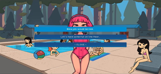Hentai World: 캠프 파인우드 12부 (스테파니 게으른 마을)
