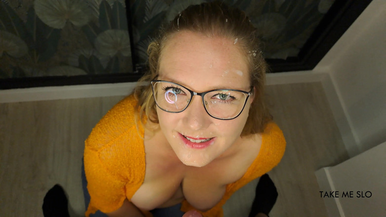 TakeMeSlo: ฉันไม่คิดว่าจะแตกเยอะขนาดนี้ – POV ดูดควยแล้วแตกหน้า