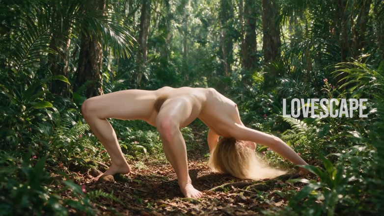 Lovescape: Forest Blonde bawi się ze sobą do orgazmu Ai