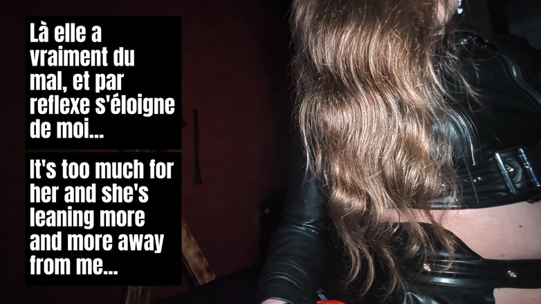 Trans dominatrix Gabrielle L: Trans Dominatrix používá svou submisivní přítelkyni k potěšení navzdory jejím...