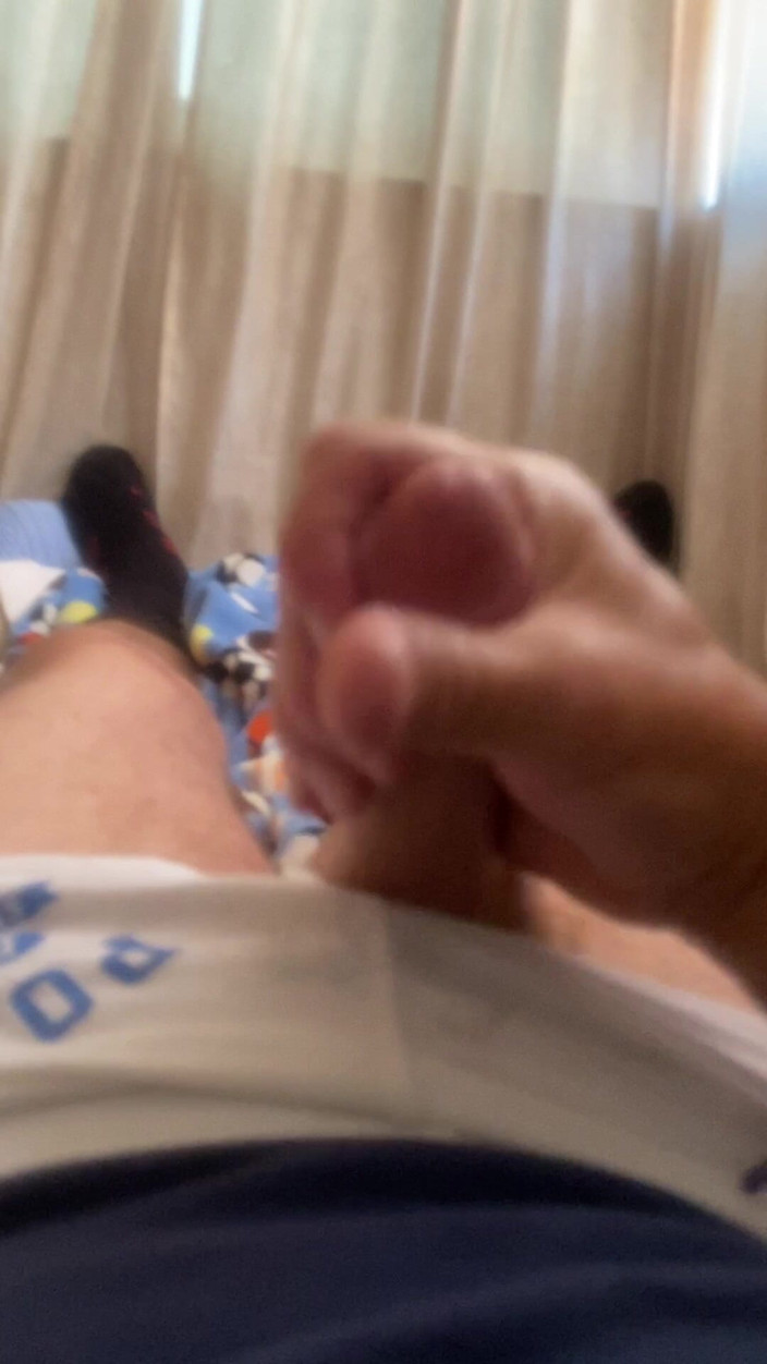 JockDad87: Jockdad87 lagi asik muasin memeknya pakai mainan seks favoritnya