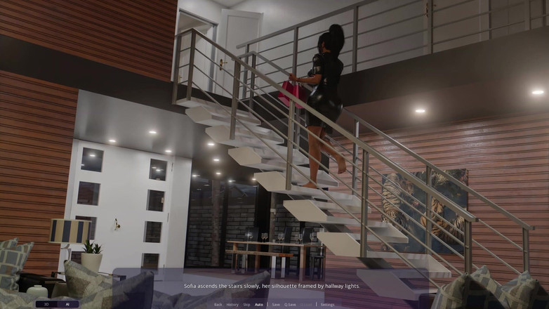 Hotgame Studio X: Esposa caliente Sofia - día 4 - primer secreto de la aplicación velo