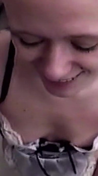 Blonde Babe Deepthroats Throbbing Cock While Squirting Everywhere