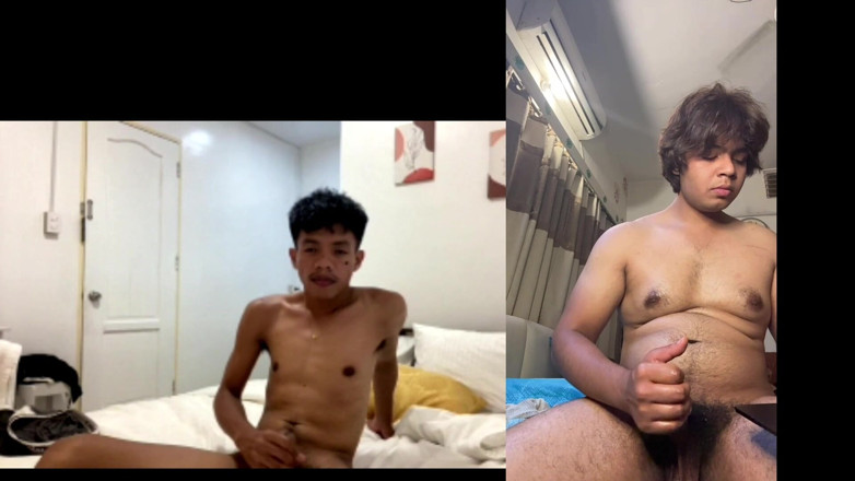 Jameson Official: Asian Twink Drills Indian Twink Live on Cam