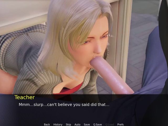 Public Sex Life H - (pt 24) - Teacher's Route (Joystick Cinema)