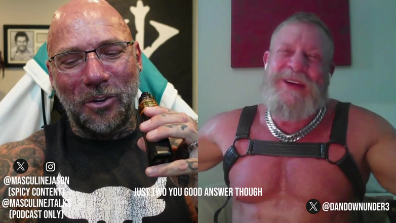 Raw and Uncensored with Masculine Jason: ポルノスター告白 - ダウンアンダー・ダン(エピソード189)