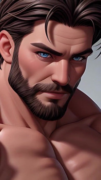 Scruffy Hunks: Presentazione di Uomini Cgi 3D scruffy