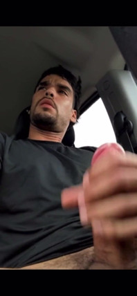 Wanking in the Car