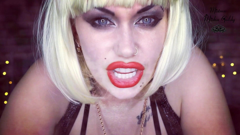 Goddess Misha Goldy: Mi darai la tua privacy quando sei al limite! Chiedere...