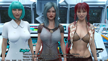Dirty GamesXxX: Spiaggiate nello spazio: ragazze sexy. Ep.4