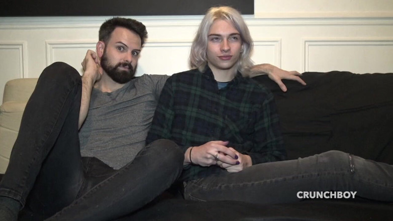 French bareback porn made in Paris: Slut Femboy Fucked Raw by Rex Helix