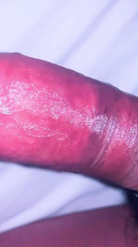 Asian Big Black Cock Solo Handjob