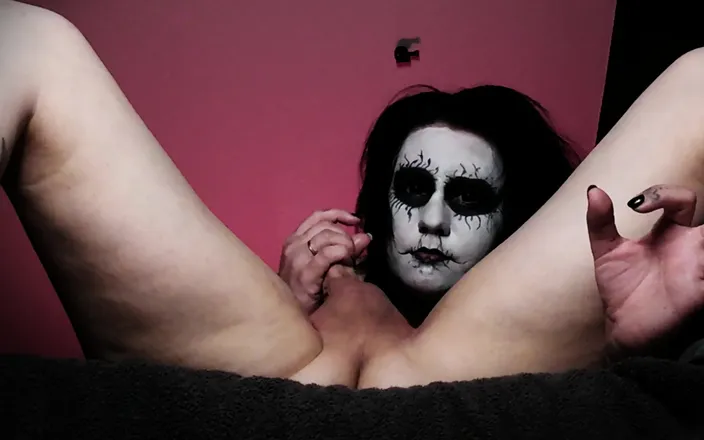 Damagedcosplays: Black Metal Goth Deepthroats so Good That She Gets Two...