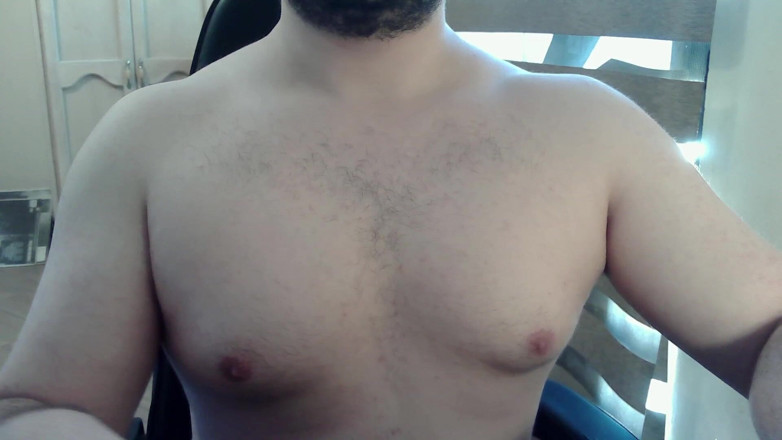Himbo_Fox: Svalnatý camboy cvičí svou horní část těla