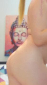 Sexy Naked Blonde Show