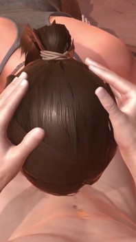 Lara Croft jí ptáka: 3D porno parodie