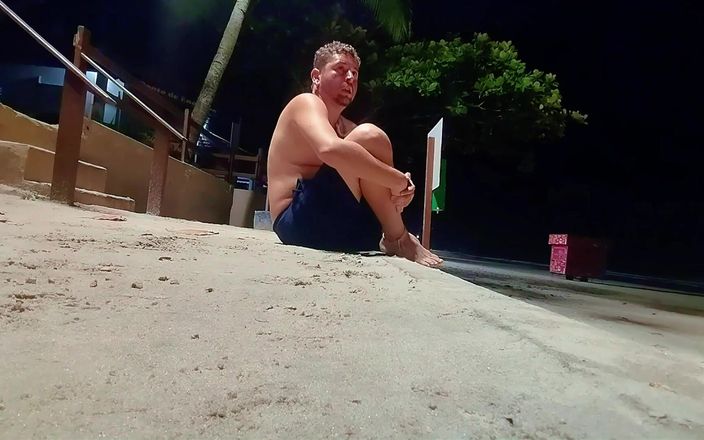 Marcosninfo: ビーチの人々は、私がショートパンツで濡れるとびっくりします