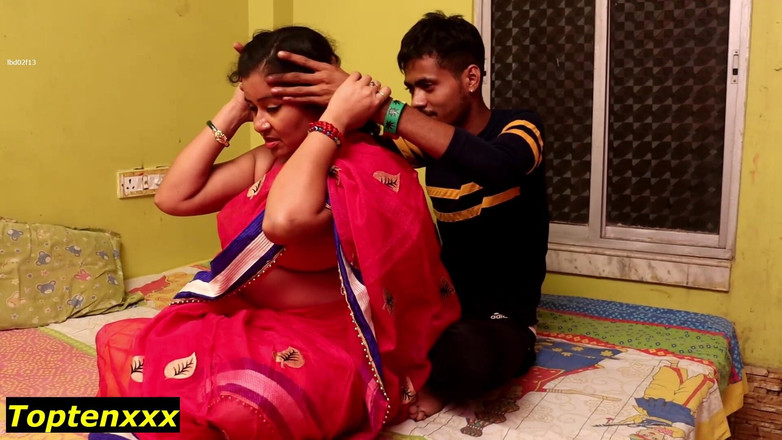 TopTenXXX Premium: School Boy First Enjoying with Beautiful Horny Madam! Student Sex