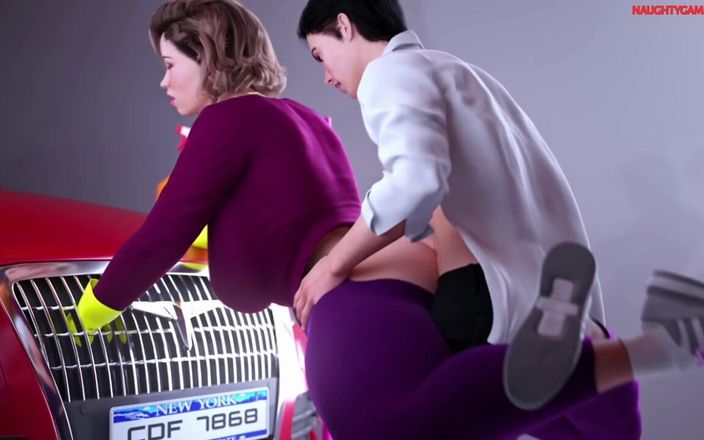 Naughty gameplays: Tante semok rambut pirang ini ngebiarkan kontol besarnya crot di...