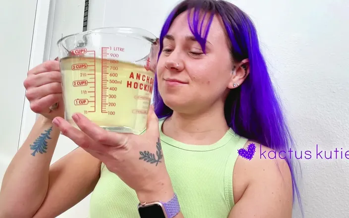 Kactus kutie: 1 Litre Bladder Capacity Challenge
